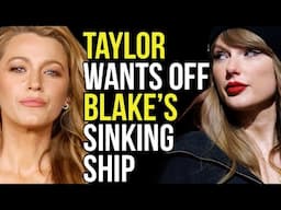 TAYLOR SWIFT RUNS FOR EXIT & TEAM BLAKE PLANTS A STORY FOR DAMAGE CONTROL???