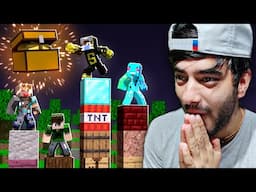 Rs 50,000 RANDOM ITEMS MINECRAFT CHALLENGE ft. Himlands Gang