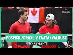 Draxl/Pospisil v Valkusz/Marozsan | Canada v Hungary | 2025 Davis Cup Qualifiers Match Highlights