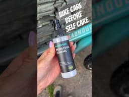 Bike care before self care 🫶🏼 #mtb #protectivespray #invisiframe #bikelove #howto #clean