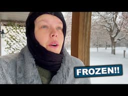 Frozen In Texas! | Texas Snowstorm Has Everything Covered & Cold