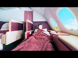 Flying Qatar Airways’ $8000 First Class on the A380 | Paris 🇫🇷 to Doha 🇶🇦