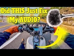 DID THIS JUST FIX MY AUDIO?| ULTIMATE MOTOVLOGGING SETUP #motovlogger #harleydavidson #bmw