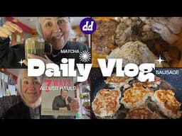 Vlog | Life of a Gal on a Weight Loss Journey | Zero point chicken sausage | Aldi / Dollar Tree Haul