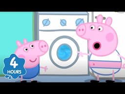 Peppa Pig Washes Clothes! | Cartoons for Kids | Full Episode | Peppa Pig