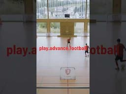 All new indoor exercise at play.advance.football   #indoorsoccer #futsal #soccerskills