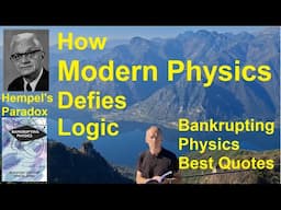 Bankrupting Physics Best Quotes: Hempel's Paradox