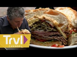 Uruguay's Greatest Sandwich Ever! | Anthony Bourdain: No Reservations | Travel Channel