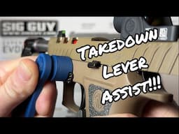 SIG Takedown Lever Assist Tool by Sig Guy!