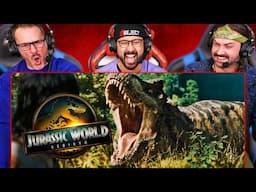 JURASSIC WORLD REBIRTH TRAILER REACTION!! Jurassic Park | Scarlett Johansson | Mahershala Ali