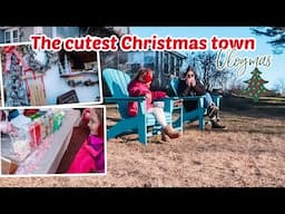 EXPLORING CHRISTMAS PRELUDE IN THE CUTEST CHRISTMAS TOWN| Vlogmas 11 2024| Tres Chic Mama