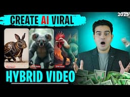 Create Viral Hybrid AI Video Full Tutorial in Hindi 2025 | #hybridai #aivideogenerator #aitools