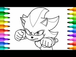 Coloring - Sonic the Hedgehog 3 Movie