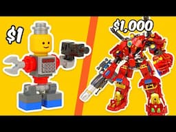 $1 vs $1000 LEGO SET...