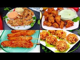 Ramzan Special Iftar Recipes, Chicken Pakora, Fried Chicken Strips KfC, Thread Chicken, Ramadan