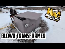 Carrier Rooftop With Blown Transformer