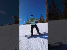 Frontside 180 tutorial #snowboarding #coldweather