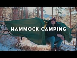 Hammock Camping in the Rockies with the Night Cat Lay-Flat Hammock