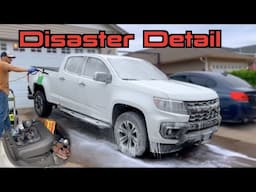 Detailing the Dirtiest New Truck Ever - FULL Deep Clean Transformation