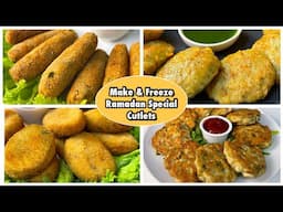 4 CHICKEN CUTLET RECIPES (RAMADAN SPECIAL) by cooking with Sariya