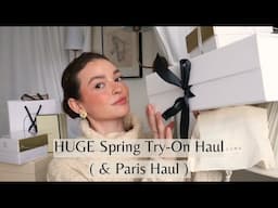 Spring Try-On Haul! ( & Paris shopping! )