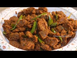 Tala Hua Gosht/Hyderabadi Famous Talawa Gosht Recipe/Naram Talawa Gosht/Mutton Fry Hyderabadi