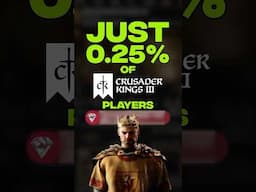 Just 0.25% of Crusader Kings 3 Players Have This Ultra Rare Achievement