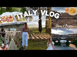 ITALY TRAVEL VLOG 2024: Sister's Wedding in Umbria + Sightseeing in Rome, Florence, Spello, & Assisi