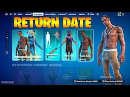 Travis Scott Skin RETURN RELEASE DATE ITEM SHOP in Fortnite Chapter 6 Season 1!