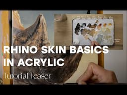 How to Paint Rhino Skin Basics