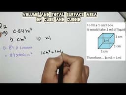 Exercise 6A Q1&2|Aps mathematics 1|D1 mathematics volume and surface area of cube and cuboids.