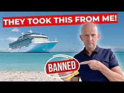 Cruise Lines JUST Banned These 6 Much-Loved Items!!