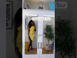 My Closet Tour #closettour #shorts