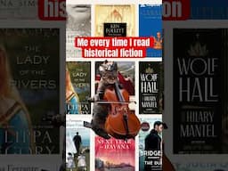 Historical fiction #booktube #books #funny #reading