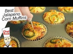 Best Corn Muffin Recipe with Cheese and Jalapeno