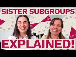 Sister subgroups EXPLAINED! | Colour Analysis Studio