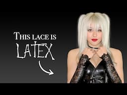 I made latex lace! - Making Misa Amane's sleeves - Death Note cosplay series