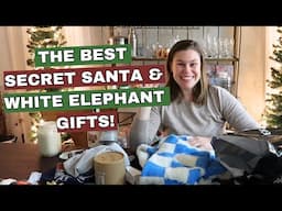 SECRET SANTA GIFT IDEAS & WHITE ELEPHANT GIFT IDEAS!