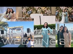 FOUR WEDDINGS IN ONE MONTH