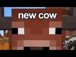 WE'RE GETTING NEW MINECRAFT COWS.