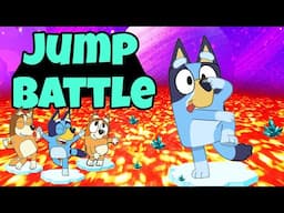 Bluey Jump Battle - Freeze Dance | Bluey The Floor is Lava | Brainbreak Party For kids | Danny Go!