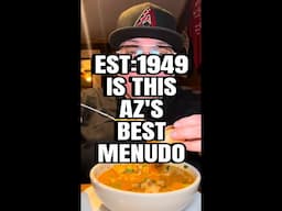 EST:1949 IS THIS AZ BEST MENUDO? •MOMMA CONCHA’S CHILDHOOD RESTAURANT