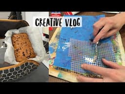 Creative Vlog 🥰 Journaling, Painting, Baking & Nature 🌳