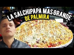 La mejor Salchipapaperia de PALMIRA 🇨🇴 dicen que son las más grandes de la ciudad probando comida