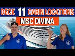 MSC Divina Cabin Deck 11 | Tall Man's Cruise Adventures