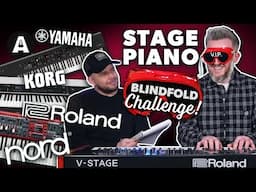 New Roland V-Stage vs Nord vs Yamaha vs Korg! - Blindfold Stage Piano Shootout