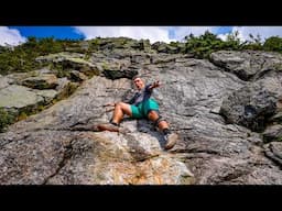 Hiking the Terrifying Caps Ridge Trail to Mt Jefferson | White Mountains New Hampshire