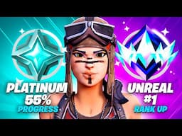 Platinum To Unreal Speedrun (Fortnite Ranked)