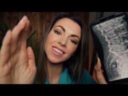 ASMR Chiropractor: FULL Assessment & Adjustments 🦴 REAL Cracking Sounds & Upper Body Realignment ♡