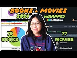 Reading my Goodreads stats cuz Luigi can't read his anymore 😔 My 2024 Books & Movies Wrapped